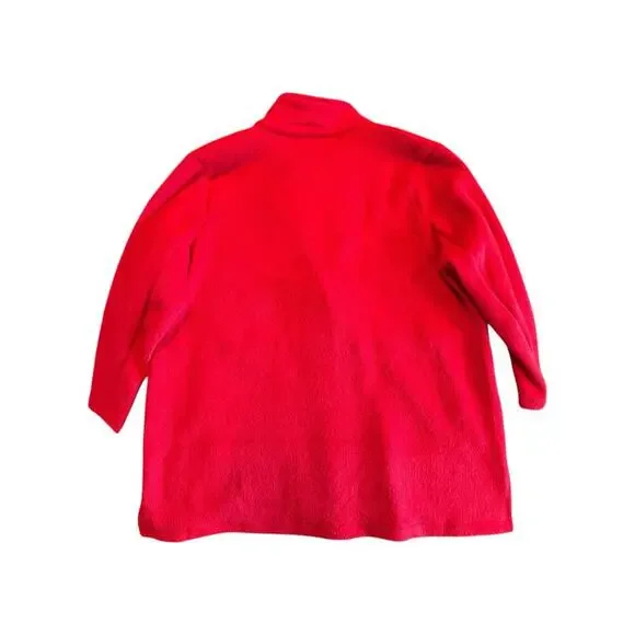 Maurices Women’s Plus Size 2X Red Wool Blend Coat Jacket NWT Style Number 213809 - Picture 5 of 11